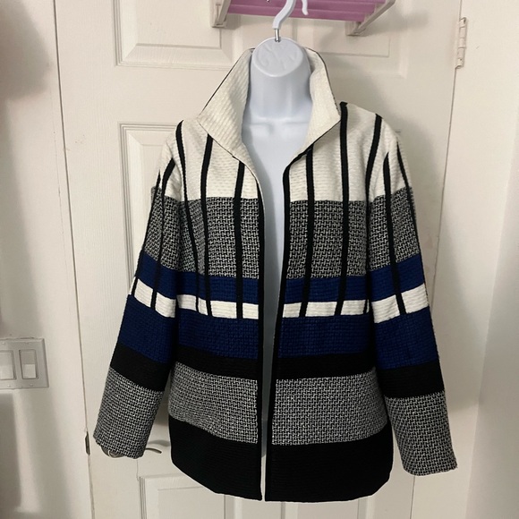 Chico's Jackets & Blazers - Chico Black and White Blazer Size 2 Blazer